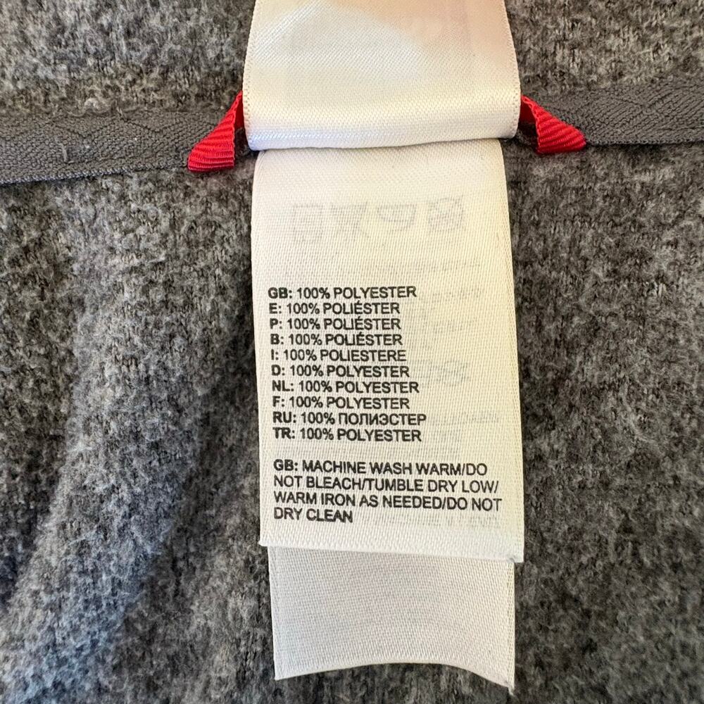 The North Face Women’s Polartec Classic Hooded Full Zip Jacket Gray Heather Sm - Picture 11 of 15